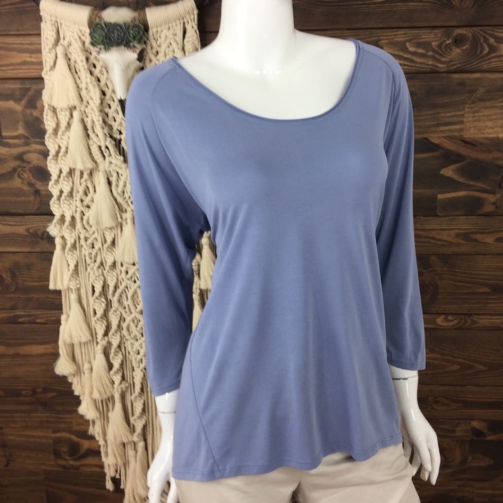 Harlowe & Graham | Scoop Neck Tee